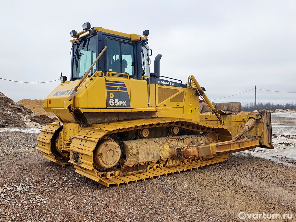 Сургут, Ханты-Мансийский АО - Komatsu D65PX-16 б/у бульдозер болотный толкач 2018 года - фото №2